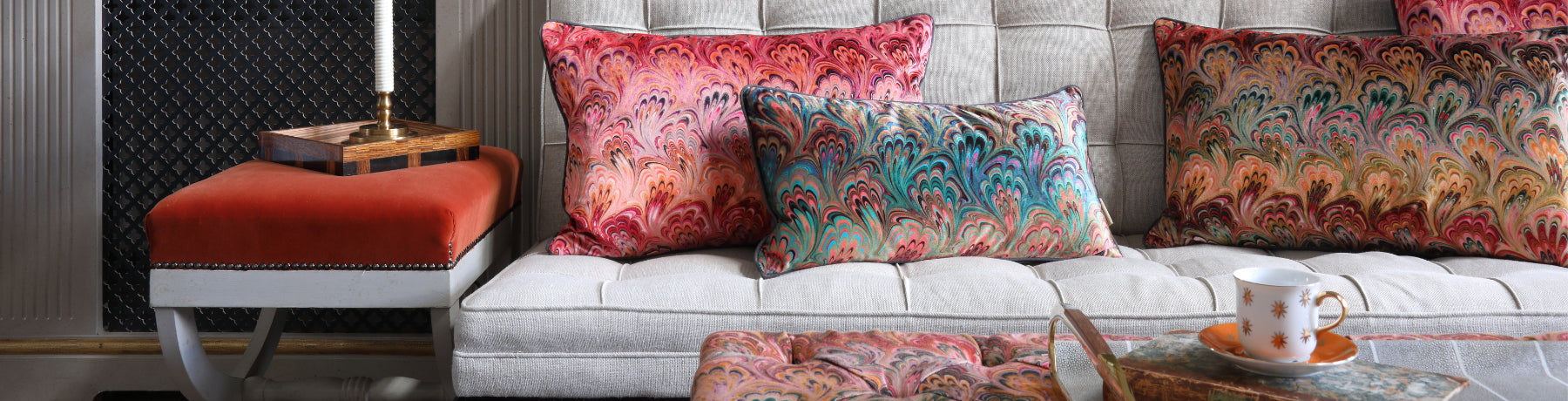 Luxury Velvet Lumbar Pillows