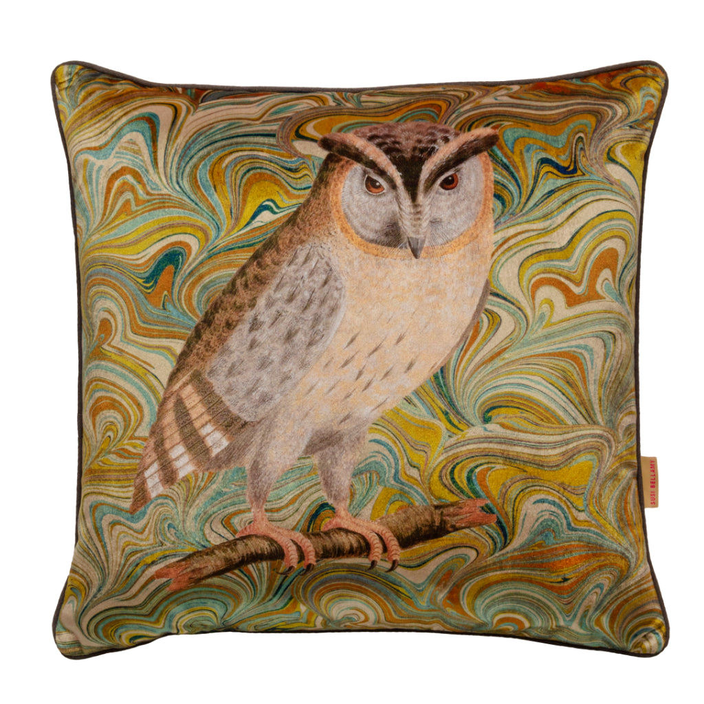 Owl decorative pillow 