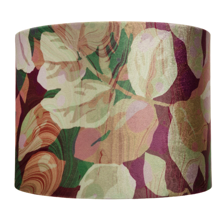 Purple Foliage Velvet Lampshade *Sample*