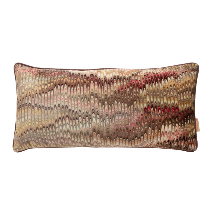 Maize Plumes Velvet Medium Oblong Cushion