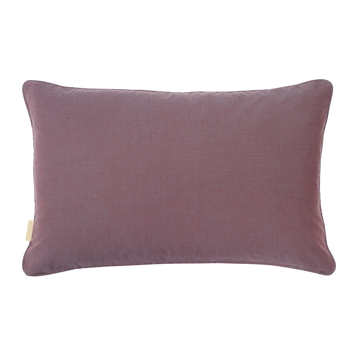 Purple toned cotton cushion backing